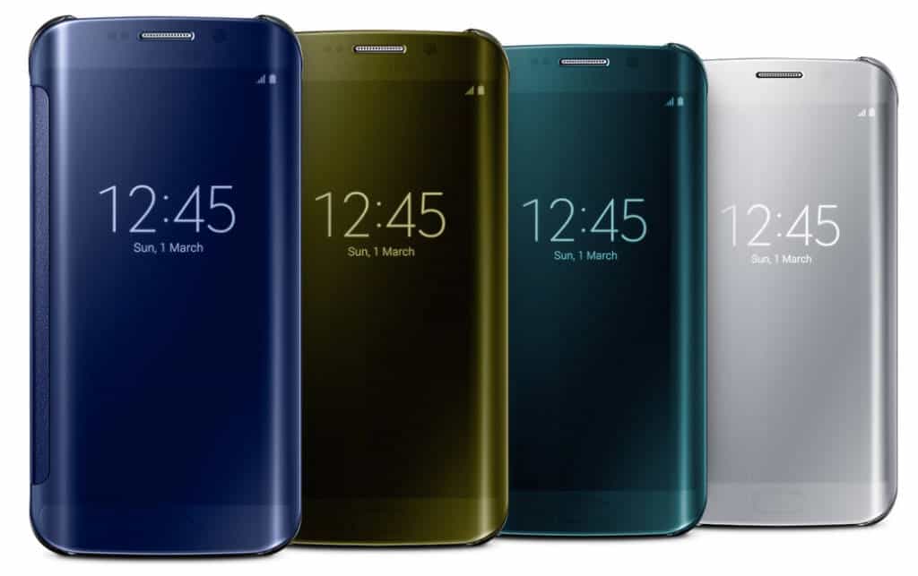 Officiele S View, Clear en Flip covers Samsung Galaxy S6 en S6 Edge nu al te - Galaxy Club - dé Samsung experts