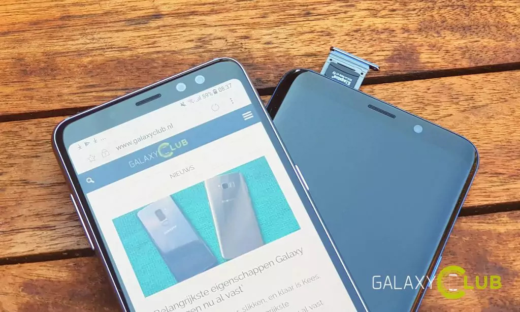 Tip: Galaxy S9 / apps verplaatsen naar SD-kaart, juist niet